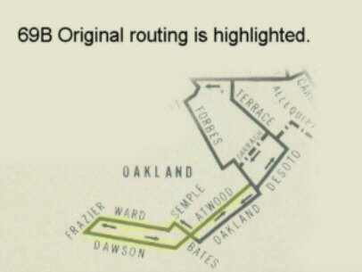 69B Atwood Street route map